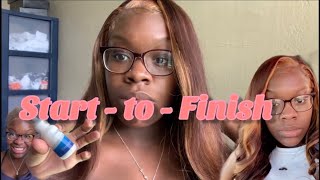 How To Install A Lace Front Wig Ft. Iseehair | From Start To Finish (Beginner Friendly) Step By Step