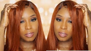 Color Hair In 5 Mins Water Color Hair Dye Method  | Sza Copper/Cinnamon/Pumpkin Spice | Eayon Hair