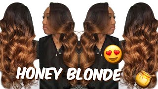 How I Dye My Bundles Honey Blonde Ft. Yiroo Hair