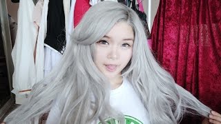 Aliexpress: Aurica Wig Grey Front-Lace Wig Review