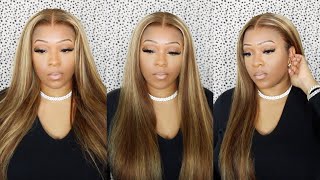 The Ultimate Honey Blonde Lace Wig Install | No Plucking | No Bleaching + Flawless Install
