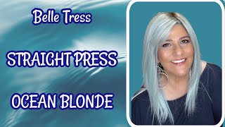 Belle Tress | Straight Press Wig Review | Ocean Blonde |Marlene'S Wig & Chat Studio