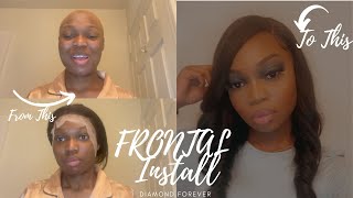 Beginner Frontal Wig Install From Start To Finish | Ft Isee Hair