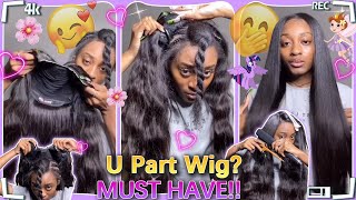‍♀️Protective U Part Wig Must Have! Quickly Install W/Leave Out Ft.#Ulahair Review
