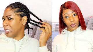 Wig Install For Beginners // No Coloring, No Plucking, No Bleaching Knots Myfirstwig Did That!