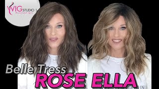 Belle Tress Rose Ella Wig Review | English Toffee & Mocha With Cream | Compare | Tazs Wig Closet