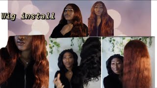 Detailed Wig Install Without Glue !! Ft Isee Hair | Must Have Wig