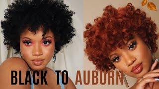 How I Went From Black To Auburn