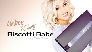 Belle Tress Biscotti Babe Wig Review | Unboxing & Long Unedited Chat!  [Compare Jon Renau Julianne]