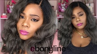 She'S Going Grey Again! Zury Sis Sassy-Lace H Envy Wig Review | Ft. Ebonyline.Com