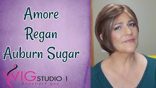 Amore Regan Wig Review | Auburn Sugar | Marlene'S Wig & Chat Studio