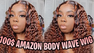 Ginger Hair Color | 5X5 Closure Wig Install | Bly Hair Amazon