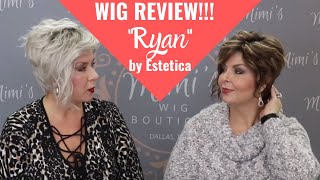 Wig Review Of Ryan By Estetica In Silversun Rt8 And Caramel Kiss