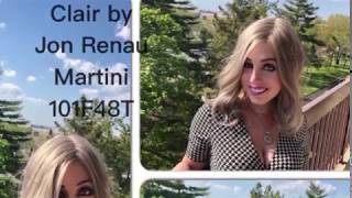 Jon Renau Clair Wig Review | 101F48T Martini | Michelepearl