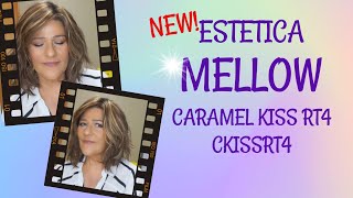 Estetica | Mellow | Caramel Kiss Rooted (Ckissrt4) | Wig Review