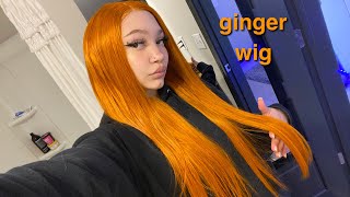 How To Install This Ginger Lace Front Wig | *Detailed* Talk Through | Ft. Hermosa Hair
