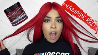 Dying My Wig Red | Vampire Red