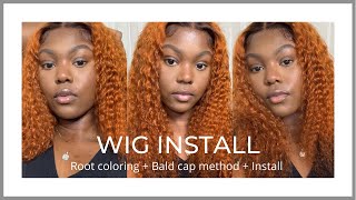 The Perfect Ginger Wig With Brown Roots| Cenhiee Hair| Shaundarayye