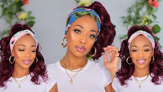 Another Headband Wig?!! It'S The Color For Me Sis!! No Skills Needed- Ft Luvmehair