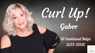 Gabor Curl Up Wig Review | Ss Sunkissed Beige | Gl23-101Ss | Discuss Curls, Fit And Color!