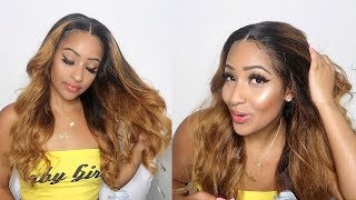 How I Color & Install My Frontal Wig!