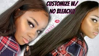 Diy | Customize Your Wig Without Bleach! Ft. Cexxy Hair