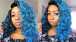 Exotic Blue Waves | Zury Sis Moda Wig Review | Tonya Emm