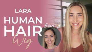 A Really Cute Flattering Hair Look | Lara  Human Hair Wig