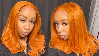T-Part Ginger Wig Install Ft. Unice Hair