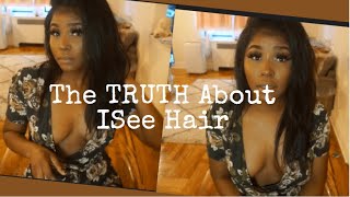 Honest Isee Hair Review | Screenshot Reciepts | Malaysian Straight Frontal Wig