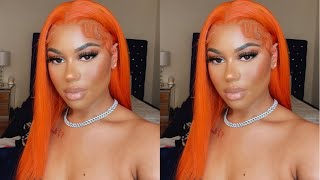 The Perfect Pre Colored Ginger Lace Front Wig | Beginner Friendly | Step By Step | Isee Hair