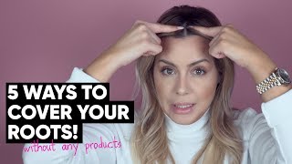 5 Ways To Cover Your Roots Without Any Products