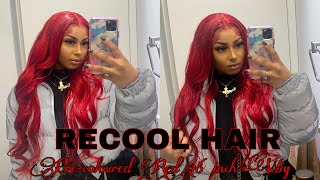 Must Watch Pre-Colored Red Wig Easy Install Ft Recool Hair *Discount Code Available* | Assalaxx