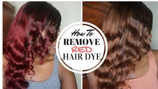Pravana Color Extractor | How To Remove Red Hair Dye Without Bleach | Ali Grace Hair