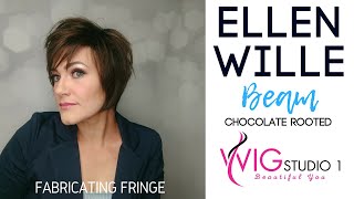 Ellen Wille Beam - Chocolate Rooted - I Finally Got A Pixie! (Wig Studio 1 Review)