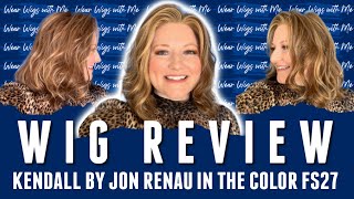 Wig Review Kendall By Jon Renau In The Color Fs27