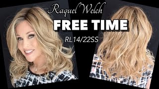 Raquel Welch Wig Review | Free Time | Shaded Wheat Rl14/22Ss | New 2019 | Compare Maximum Impact!