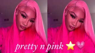 Watch Me Install This Ombré Pink Wig Ft. Iseehair ⭐️