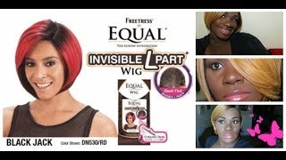 Wig Review/Styling : Freetress Equal "Blackjack"