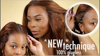 *New* Glueless Technique !13X6 Bleached Glueless Wig Install For Beginners| Hairvivi X Simonesharice