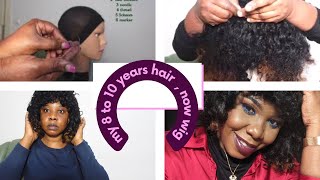 Diy’´´How  To Make Wig , Without Closure .#Myoldhair#Subscribe#Vairal.Ememessientv