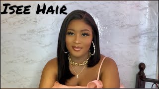 Styling A Bob Wig Ft Isee Hair Amazon || Mzphasmid Tv