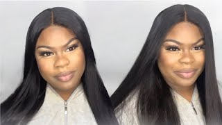Isee Hair Company | Frontal Wig Install + Review | Lydia Agnes
