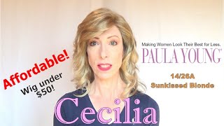 Paula Young Cecilia Wig Review | Sunkissed Blonde | Affordable