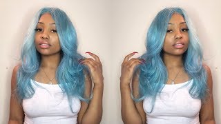 Ice Blue Hair In Two Minutes! * Watercolor Method * | Hairsmarket