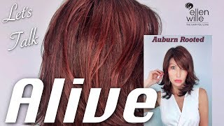 Alive Wig By Ellen Wille In The Color Auburn Rooted