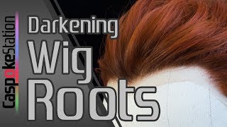 [Wig Tutorial] Darkening Wig Roots | Caspokestation