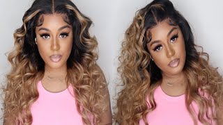 Beginner Friendly | Ombre Hair Tutorial | How To Melt Your Frontal | Luvme Hair