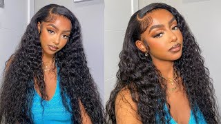 *Must Have* Water Wave Vacation Hair!! | Flawless 28" Hd Lace Wig Install X Delizzle | Asteria