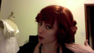 Gothic Lolita Wigs Review- Curly Bob, Auburn